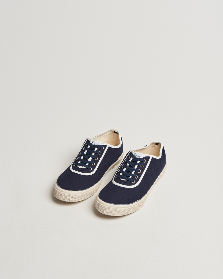 Herren | Sneaker | Novesta | Cotton Deck Shoe Navy