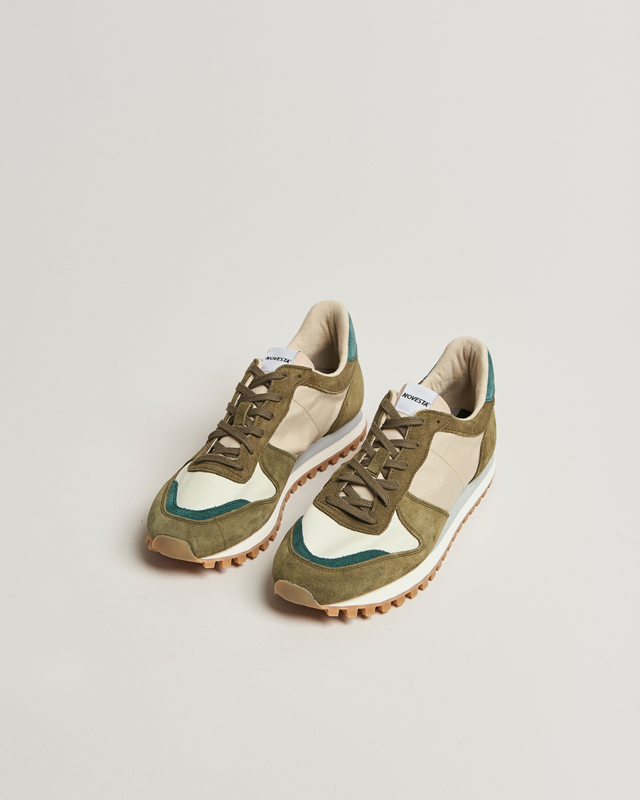 Herren | Sneaker | Novesta | Marathon Trail Running Sneaker Truffle/Pine