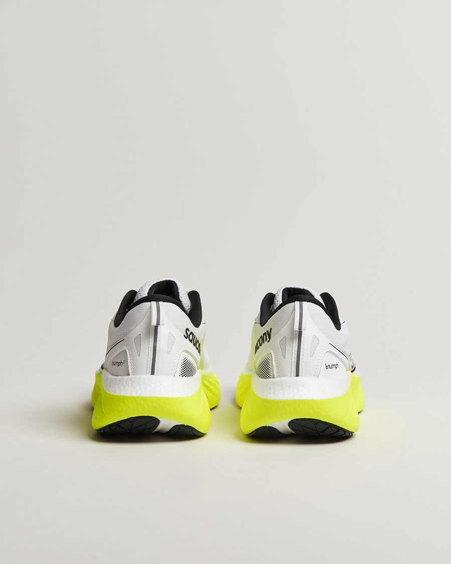 Herren | Sneaker | Saucony | Triumph 22 White/Citron