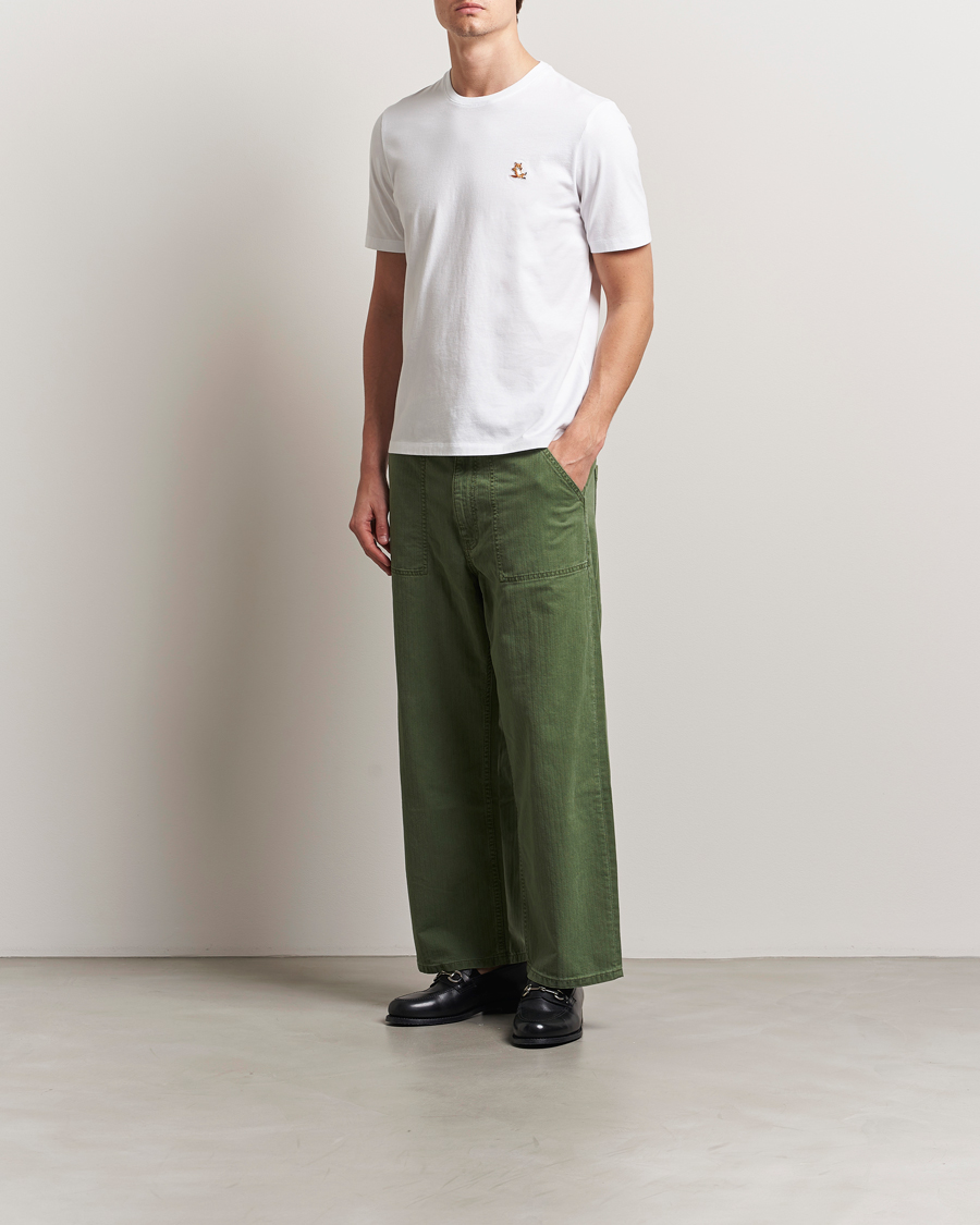 Herren | T-Shirts | Maison Kitsuné | Chillax Fox T-Shirt White
