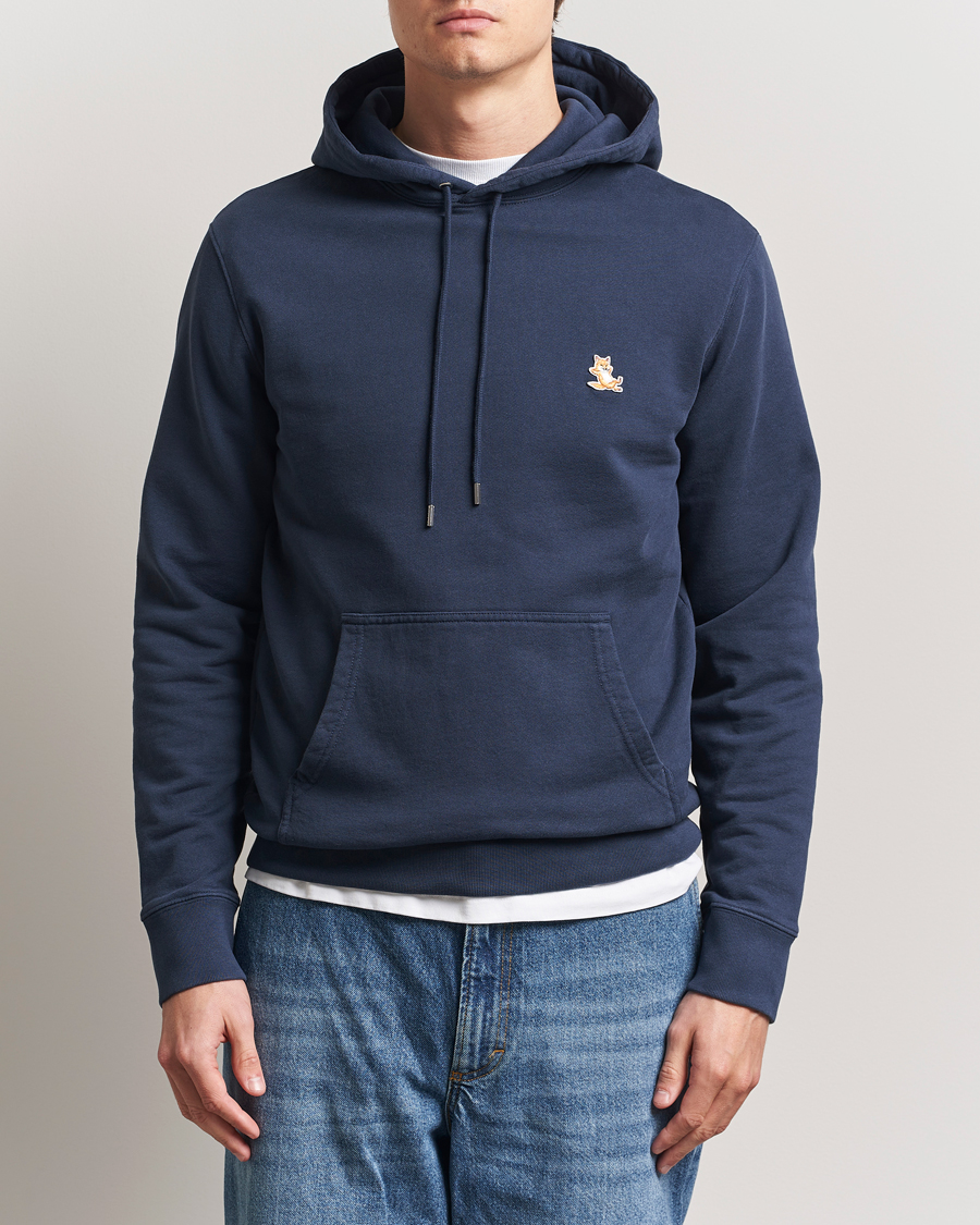 Herren | Pullover | Maison Kitsuné | Chillax Hoodie Ink Blue