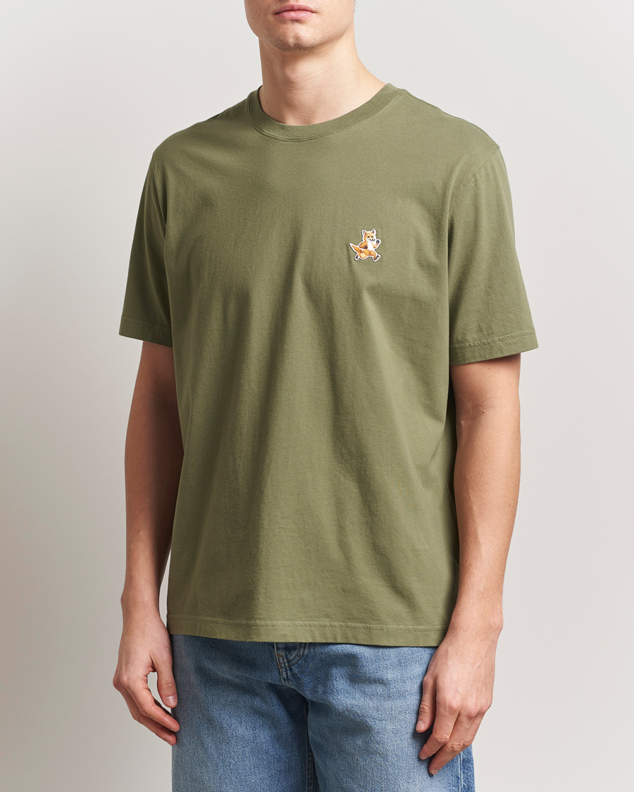 Herren | T-Shirts | Maison Kitsuné | Speedy Fox T-Shirt Bay Leaf