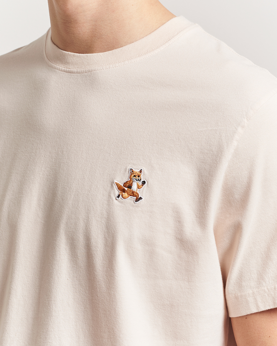 Herren | T-Shirts | Maison Kitsuné | Speedy Fox T-Shirt Warm Stone