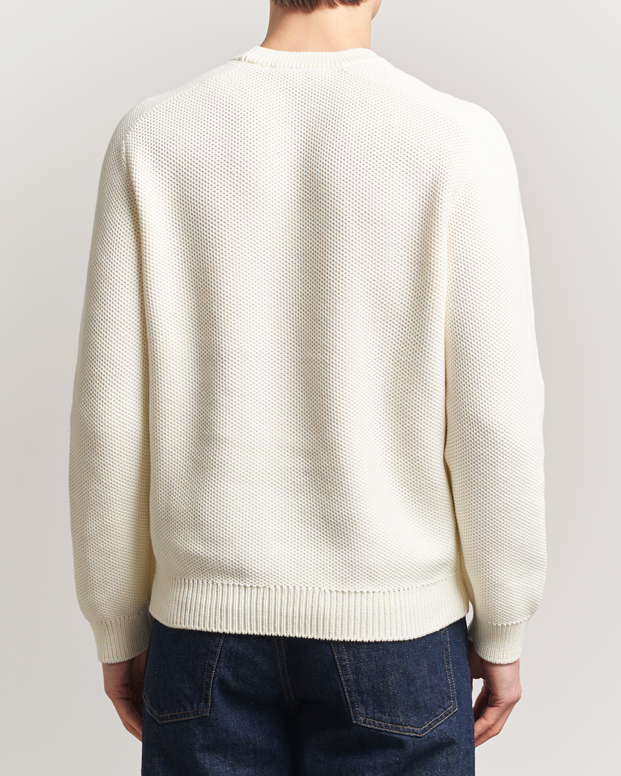 Herren | Pullover | Maison Kitsuné | Varsity Embroidered Sweater Milk