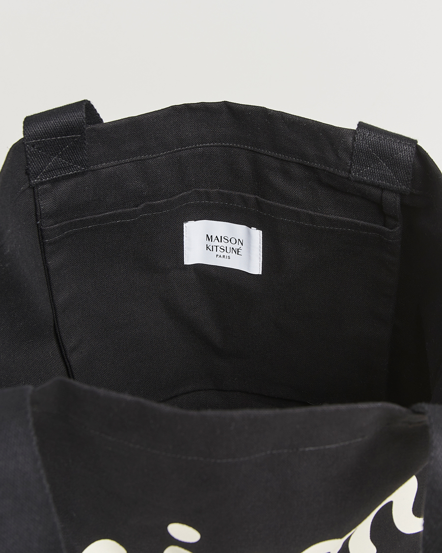 Herren | Taschen | Maison Kitsuné | Handwriting Tote Bag Black
