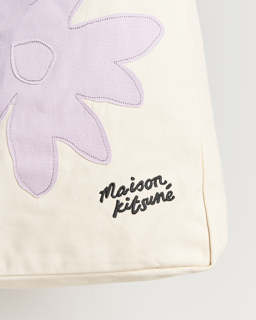 Herren | Taschen | Maison Kitsuné | Daisy Flower Tote Bag Rich Vanilla