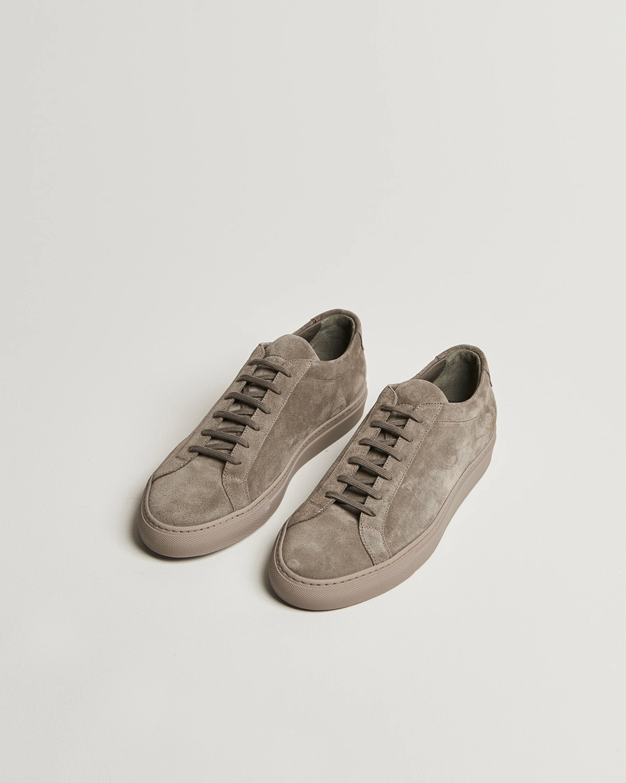 Herren | Sneaker | Common Projects | Original Achilles Suede Sneaker Taupe