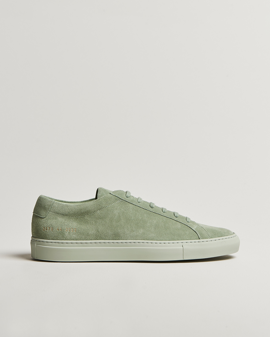 Herren | Sneaker | Common Projects | Original Achilles Suede Sneaker Salvia Green