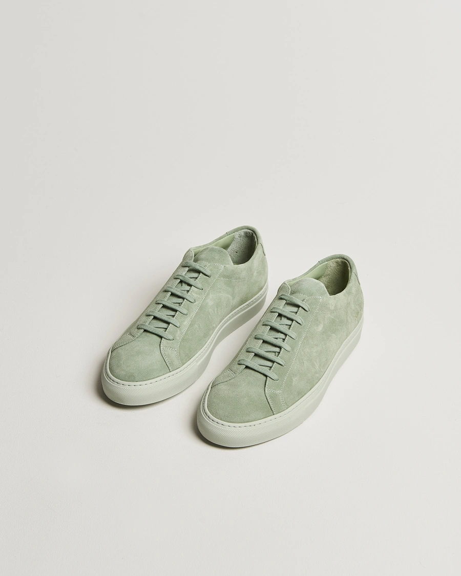 Herren | Sneaker | Common Projects | Original Achilles Suede Sneaker Salvia Green