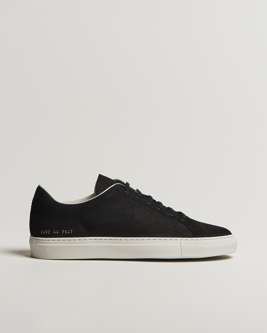 Herren | Sneaker | Common Projects | Retro Suede Sneaker Black