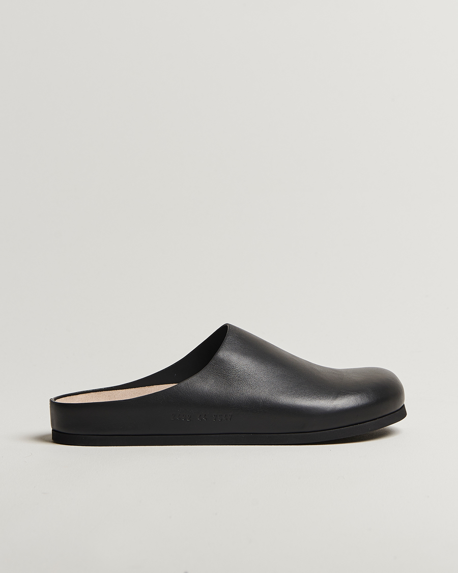 Herren | Common Projects Leather Clog Black | Common Projects | Leather Clog Black