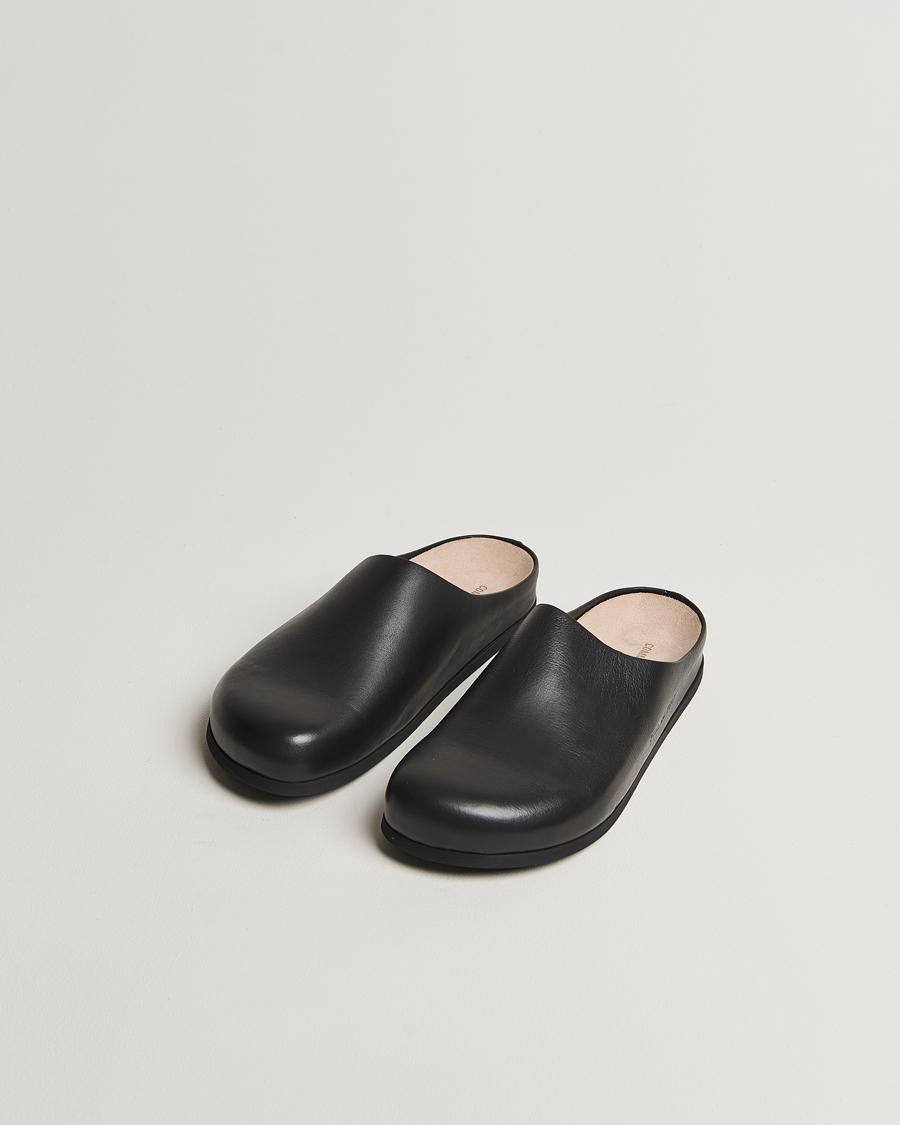 Herren | Common Projects Leather Clog Black | Common Projects | Leather Clog Black