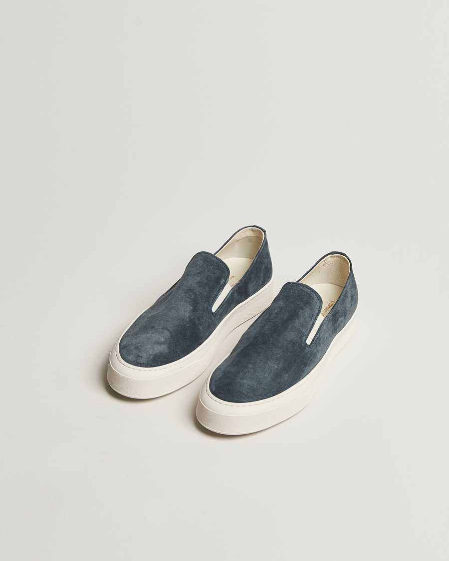 Herren | Sneaker | Common Projects | Suede Slip On Sneaker Navy