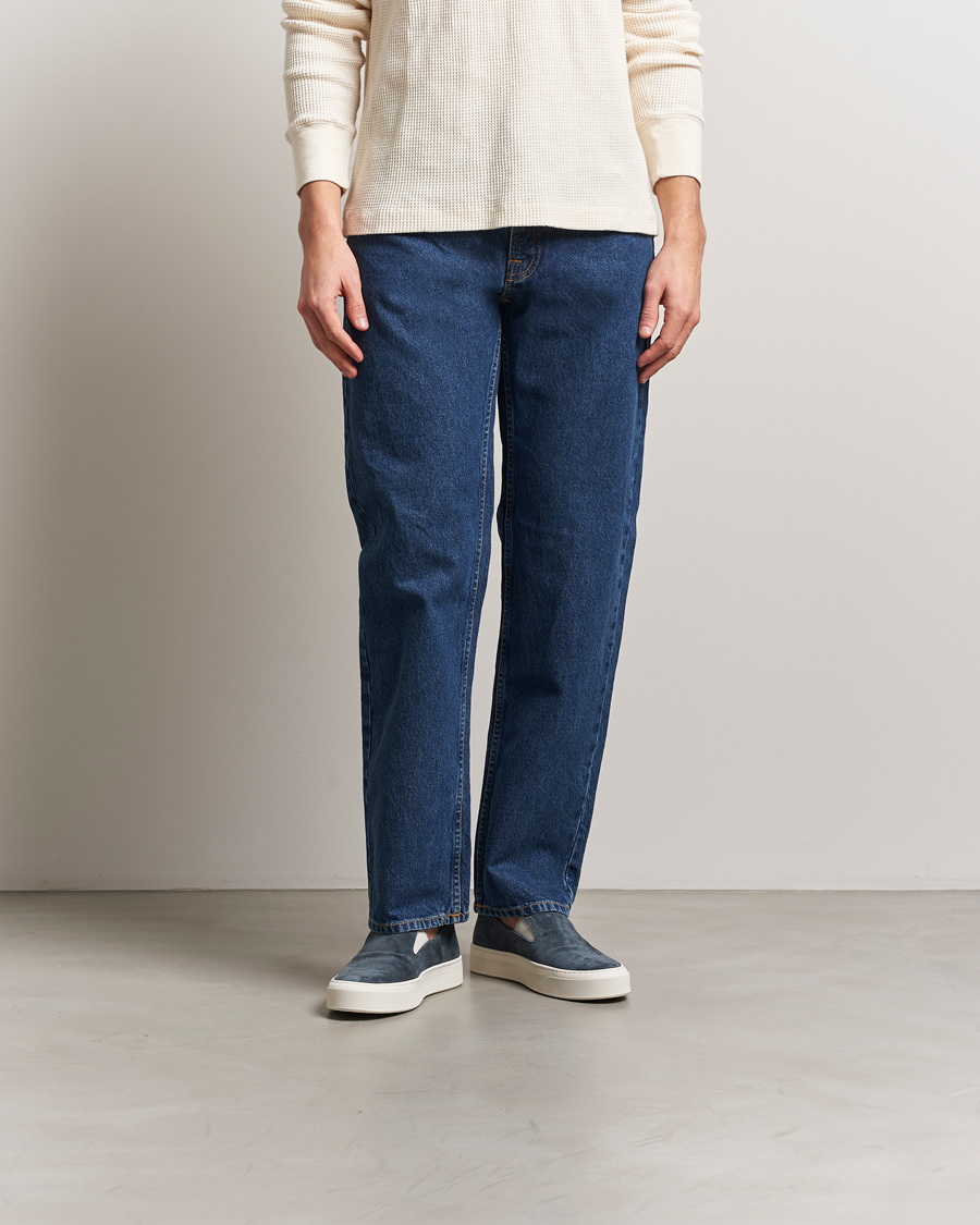 Herren | Sneaker | Common Projects | Suede Slip On Sneaker Navy