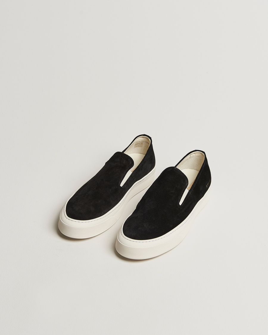 Herren | Sneaker | Common Projects | Suede Slip On Sneaker Black