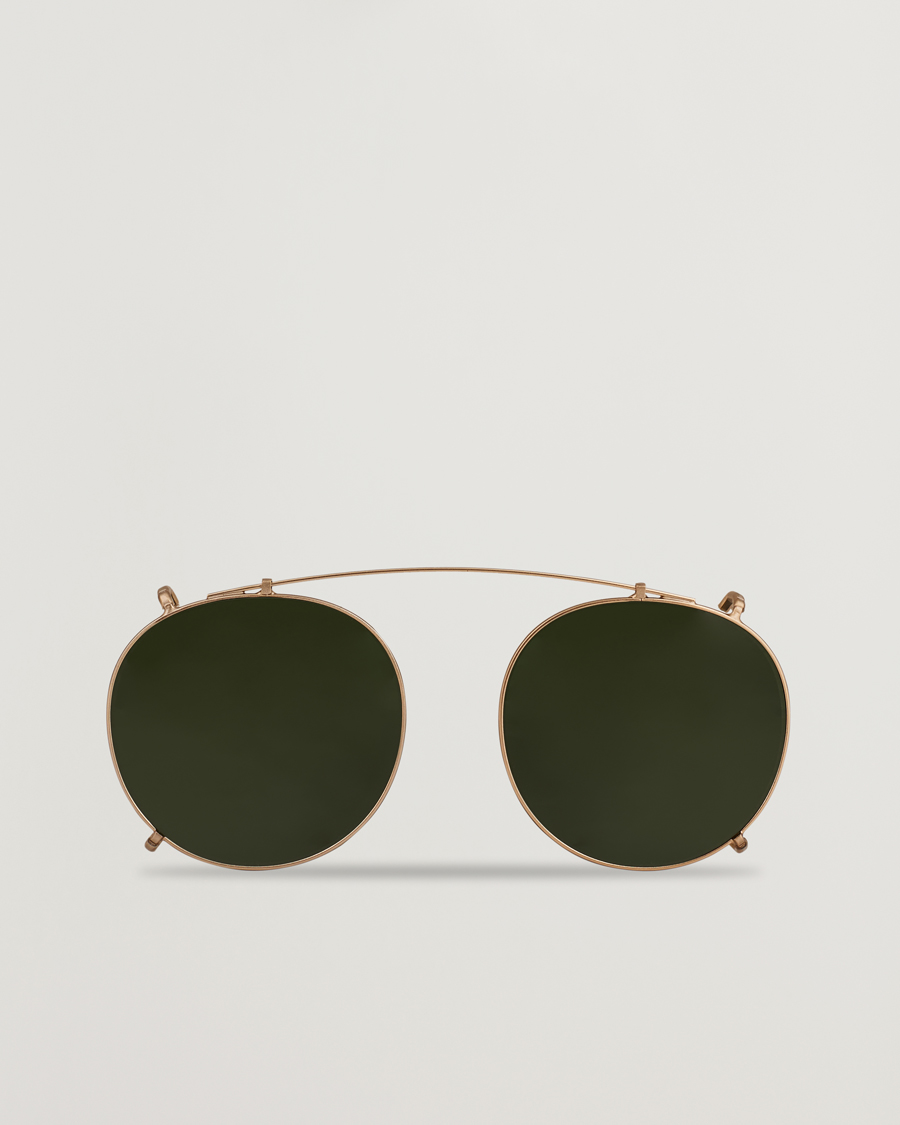 Herren | Sonnenbrillen | TBD Eyewear | Clip-ons Gold/Bottle Green