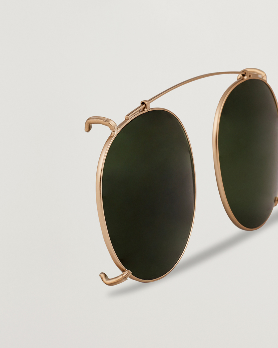 Herren | Sonnenbrillen | TBD Eyewear | Clip-ons Gold/Bottle Green
