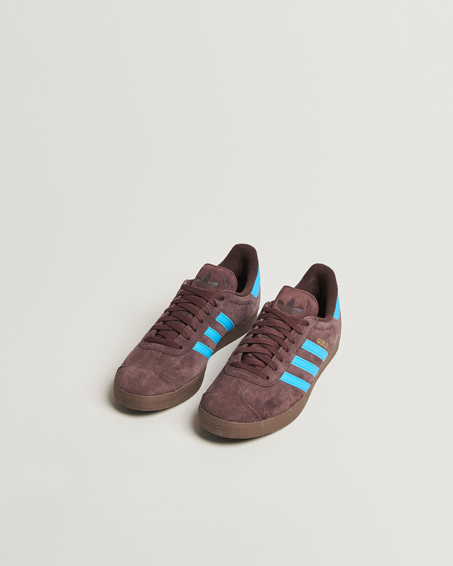 Herren | Sneaker | adidas Originals | Gazelle Sneaker Brown/Sky
