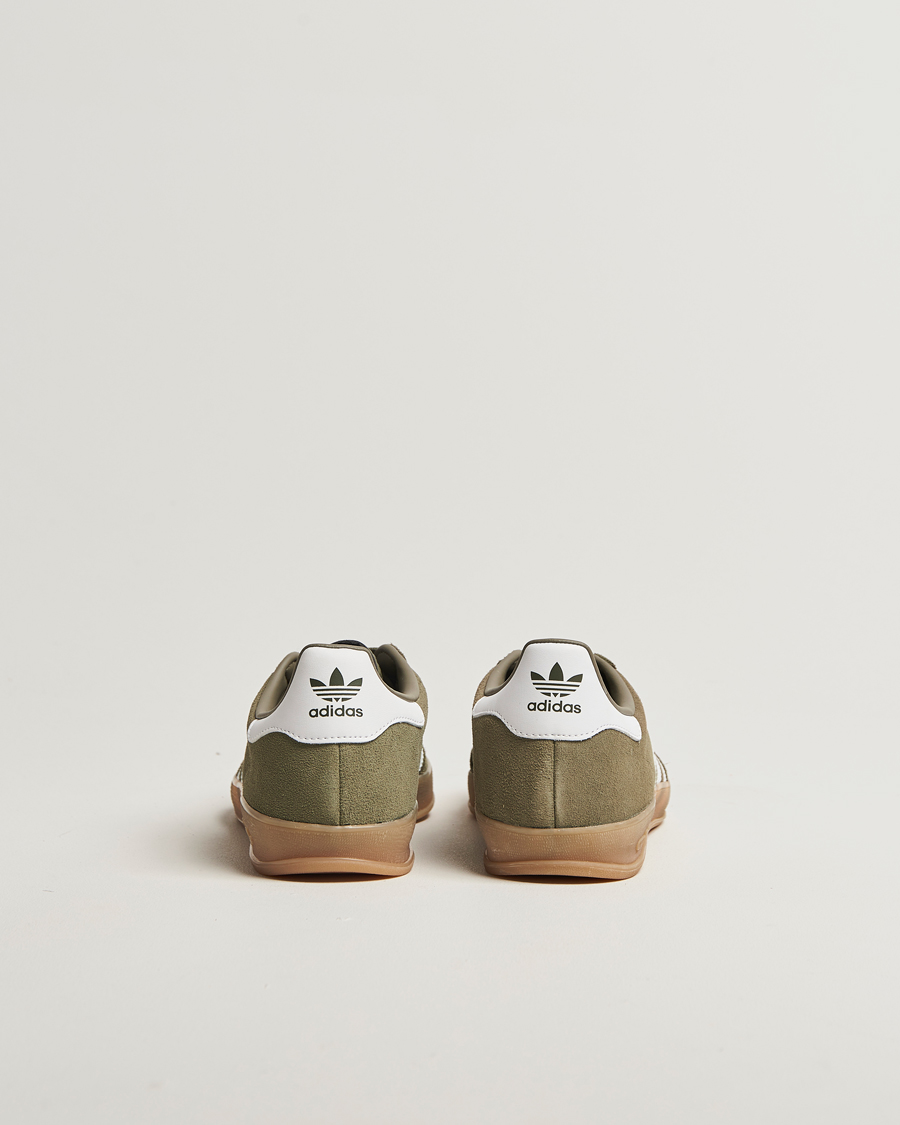 Herren | Sneaker | adidas Originals | Gazelle Indoor Sneaker Olive/White