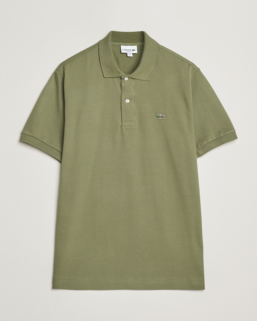 Herren | Poloshirts | Lacoste | Original Polo Piké Khaki Green