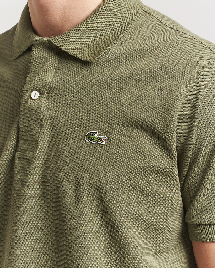 Herren | Poloshirts | Lacoste | Original Polo Piké Khaki Green