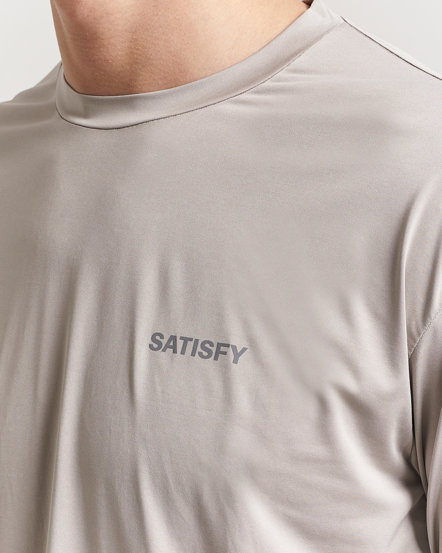 Herren | T-Shirts | Satisfy | AuraLite Long Sleeve T-Shirt Mineral Dune