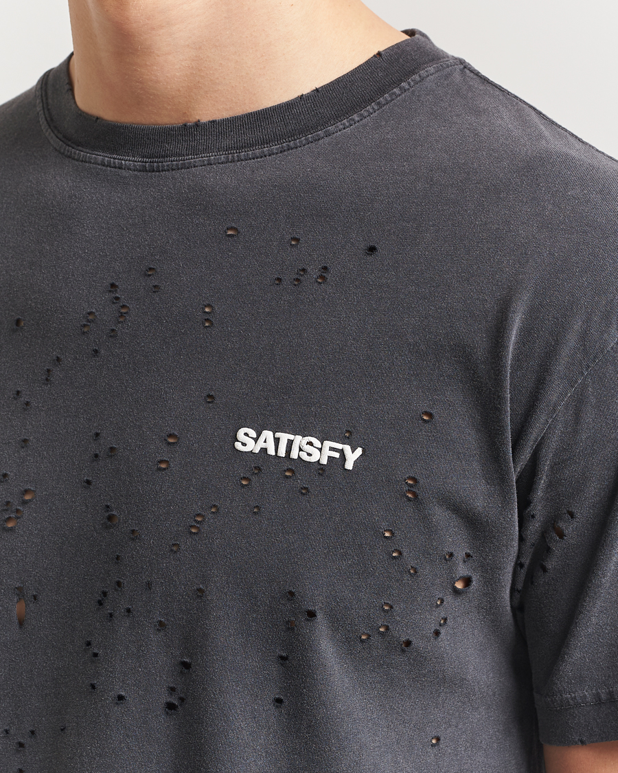 Herren | T-Shirts | Satisfy | MothTech T-Shirt Aged Black