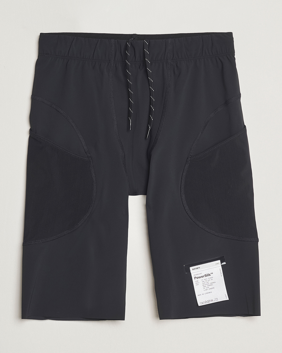 Herren | Shorts | Satisfy | PowerSilk 9 Half Tights Black