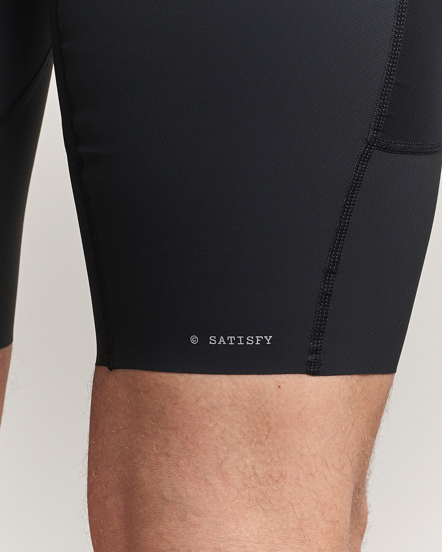 Herren | Shorts | Satisfy | PowerSilk 9 Half Tights Black