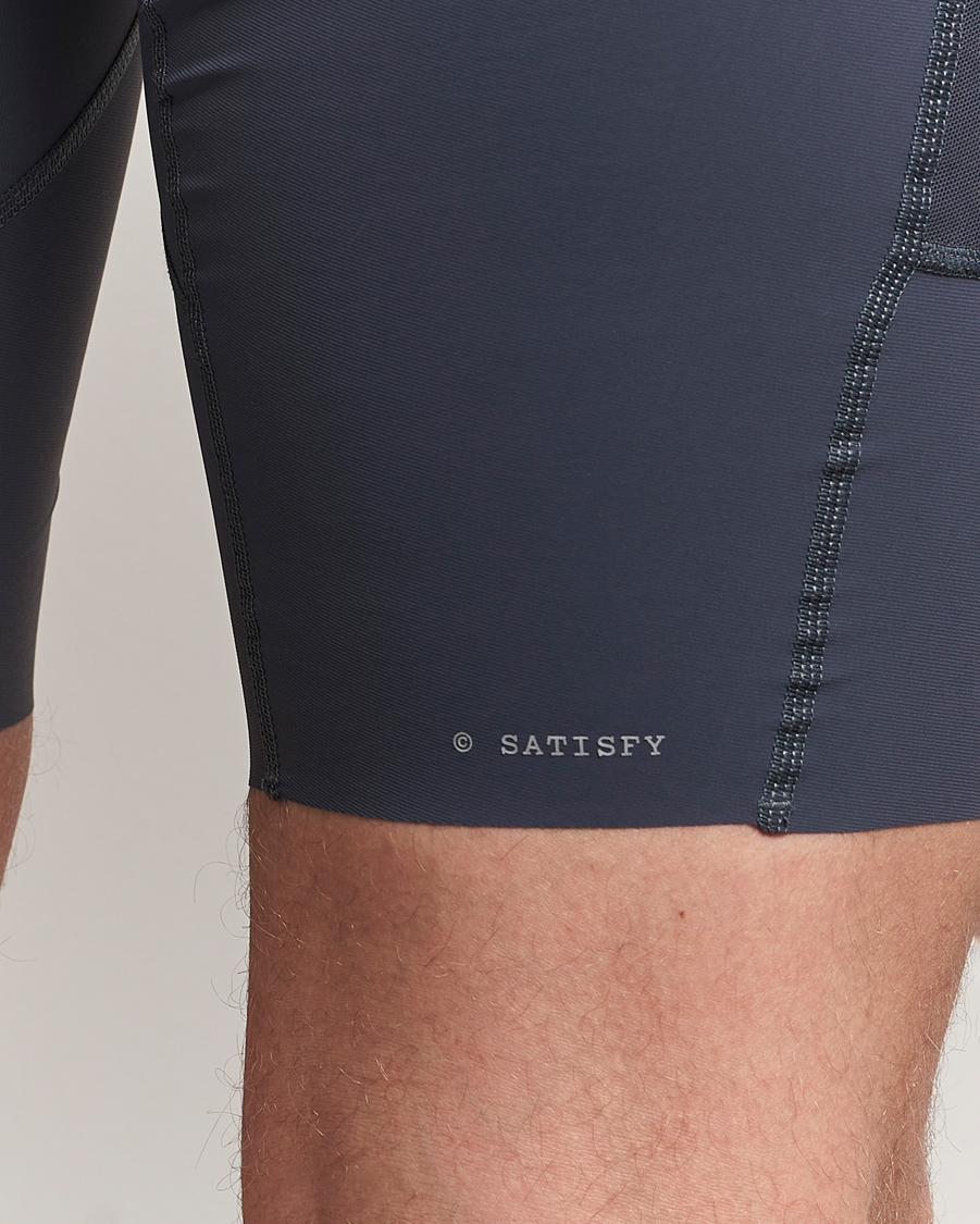 Herren | Shorts | Satisfy | PowerSilk 9 Half Tights Grey