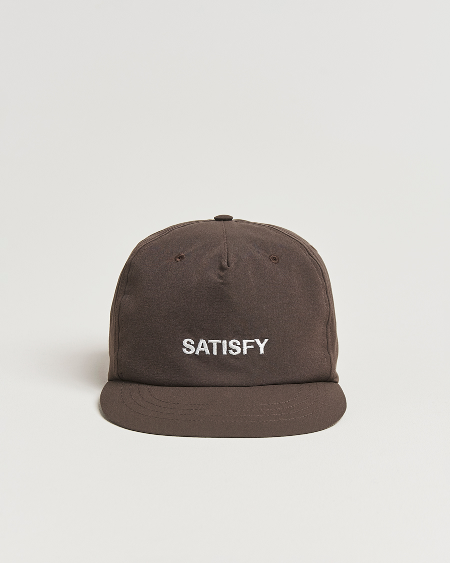 Herren | Hüte & Mützen | Satisfy | PeaceShell 5-Panel Cap Brown