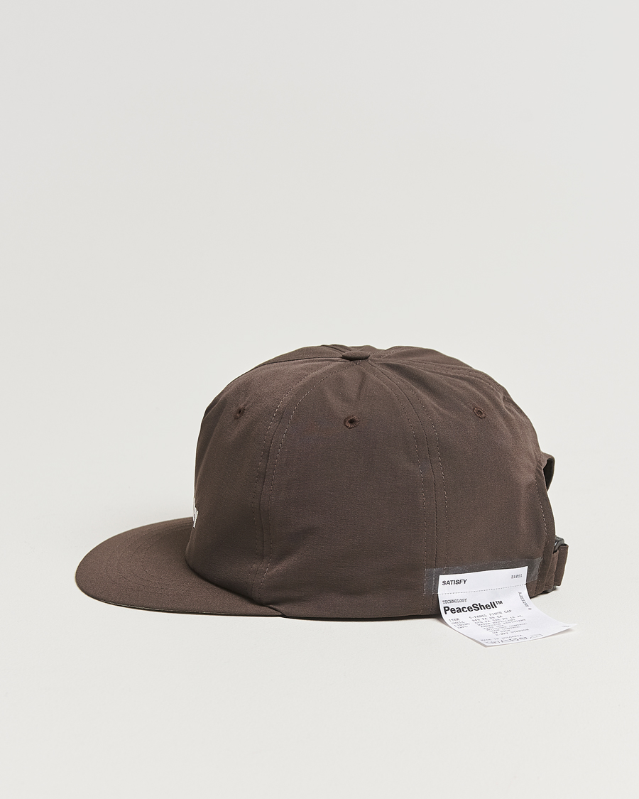 Herren | Hüte & Mützen | Satisfy | PeaceShell 5-Panel Cap Brown