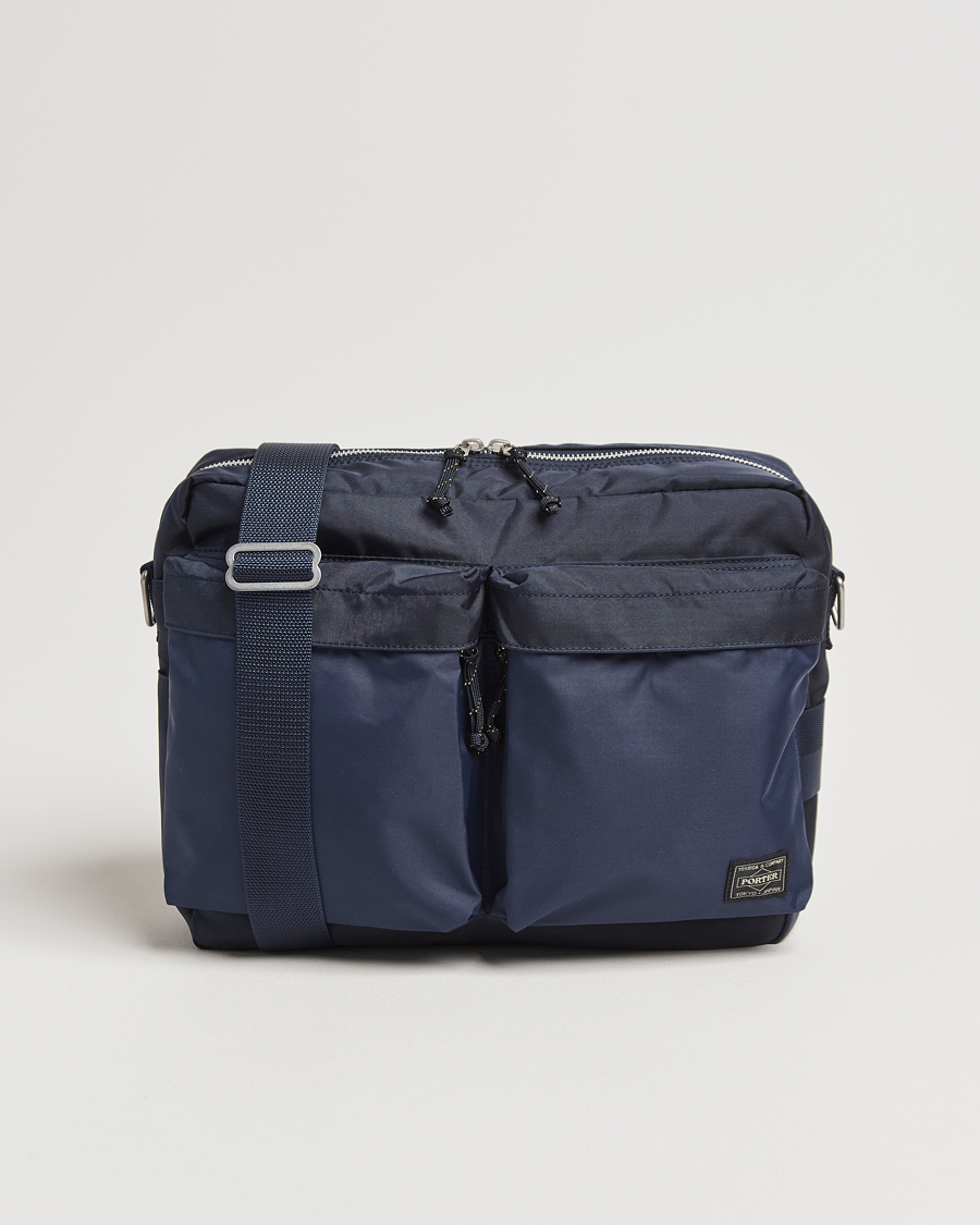 Herren | Taschen | Porter-Yoshida & Co. | Force Shoulder Bag Navy Blue