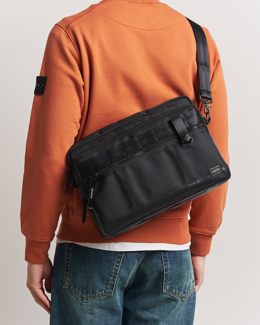 Herren | Taschen | Porter-Yoshida & Co. | Heat Shoulder Bag Black