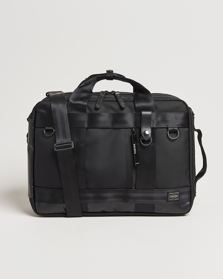 Herren | Taschen | Porter-Yoshida & Co. | Heat 3Way Briefcase Black