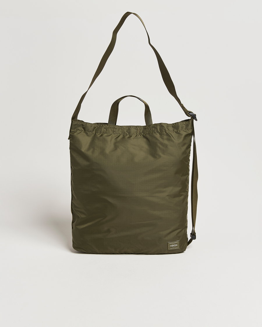 Herren | Taschen | Porter-Yoshida & Co. | Flex 2Way Shoulder Bag Olive Drab