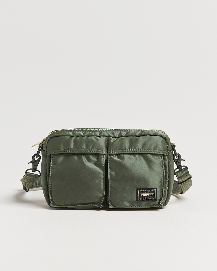 Herren | Taschen | Porter-Yoshida & Co. | New Tanker Sling Bag Sage Green