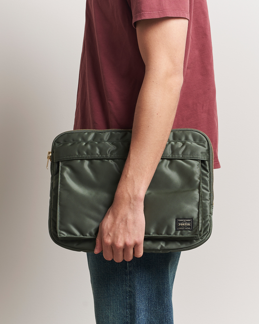 Herren | Taschen | Porter-Yoshida & Co. | New Tanker Document Case Sage Green