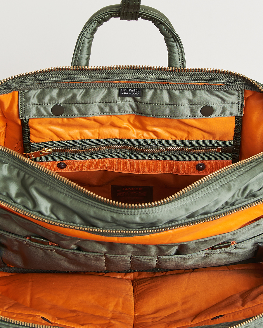 Herren | Taschen | Porter-Yoshida & Co. | New Tanker 3Way Document Bag Sage Green