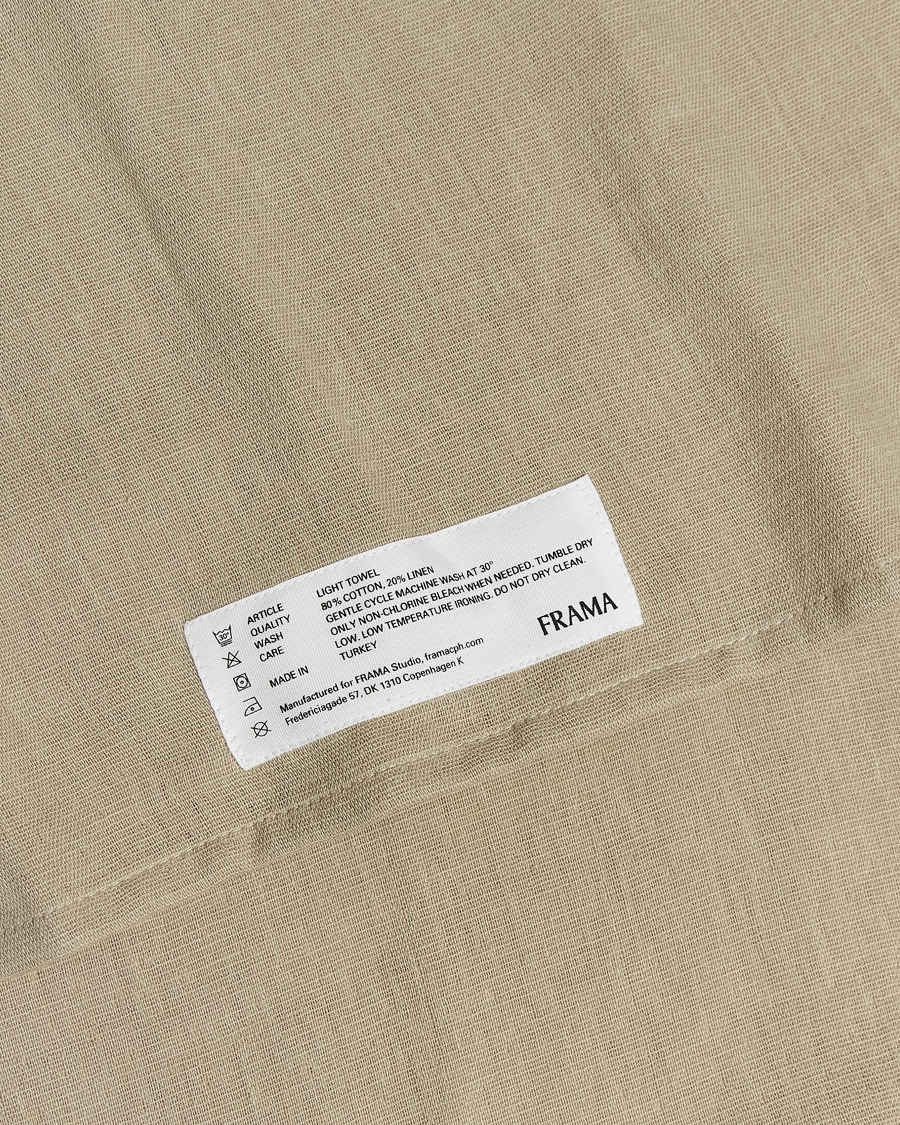 Herren | Textilien | Frama | Light Bath Towel 70X140cm Sage Green