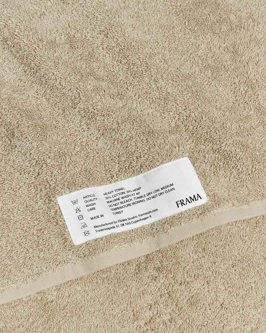 Herren | Textilien | Frama | Heavy Bath Towel 70x140cm Sage Green