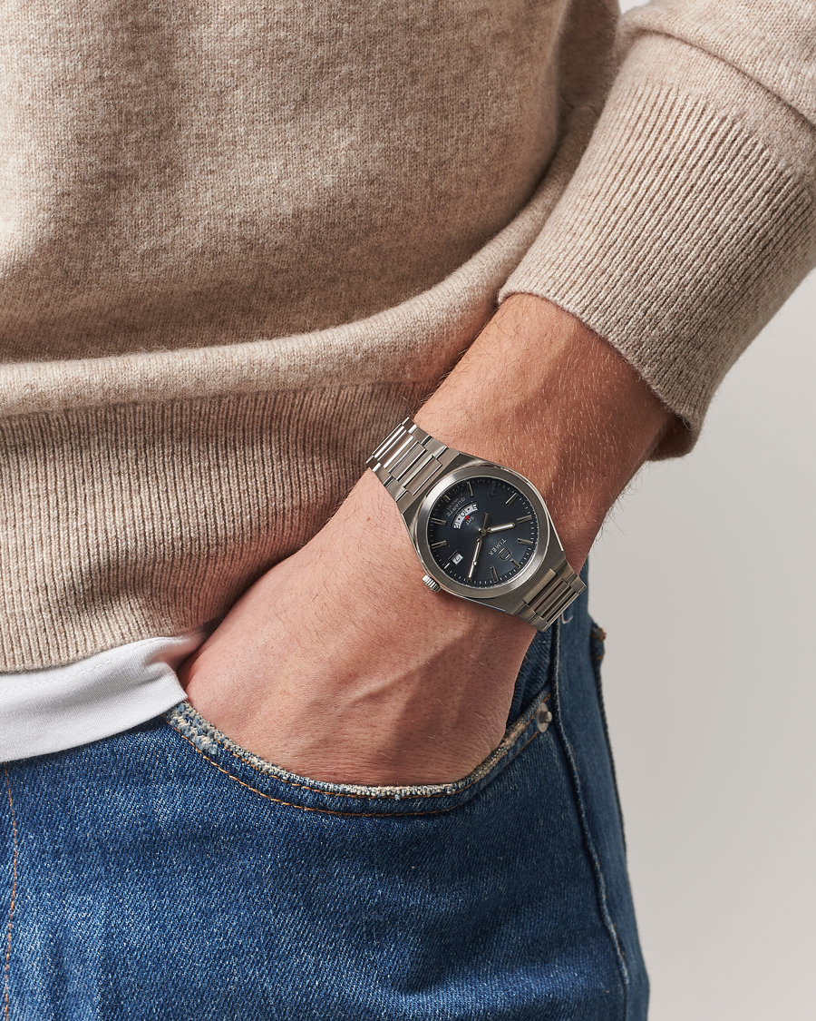 Herren | Timex Q Timex Continental GMT Stainless Steel 39mm Black Dial | Timex | Q Continental GMT Stainless Steel 39mm Black Dial