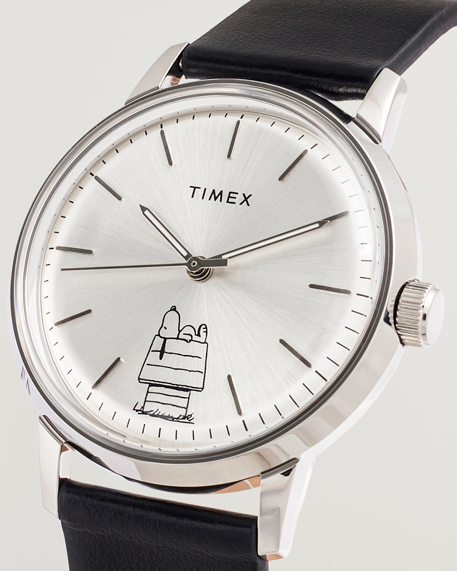 Herren | Timex Timex X Peanuts Automatic Snoopy 40mm Silver Dial | Timex | X Peanuts Automatic Snoopy 40mm Silver Dial