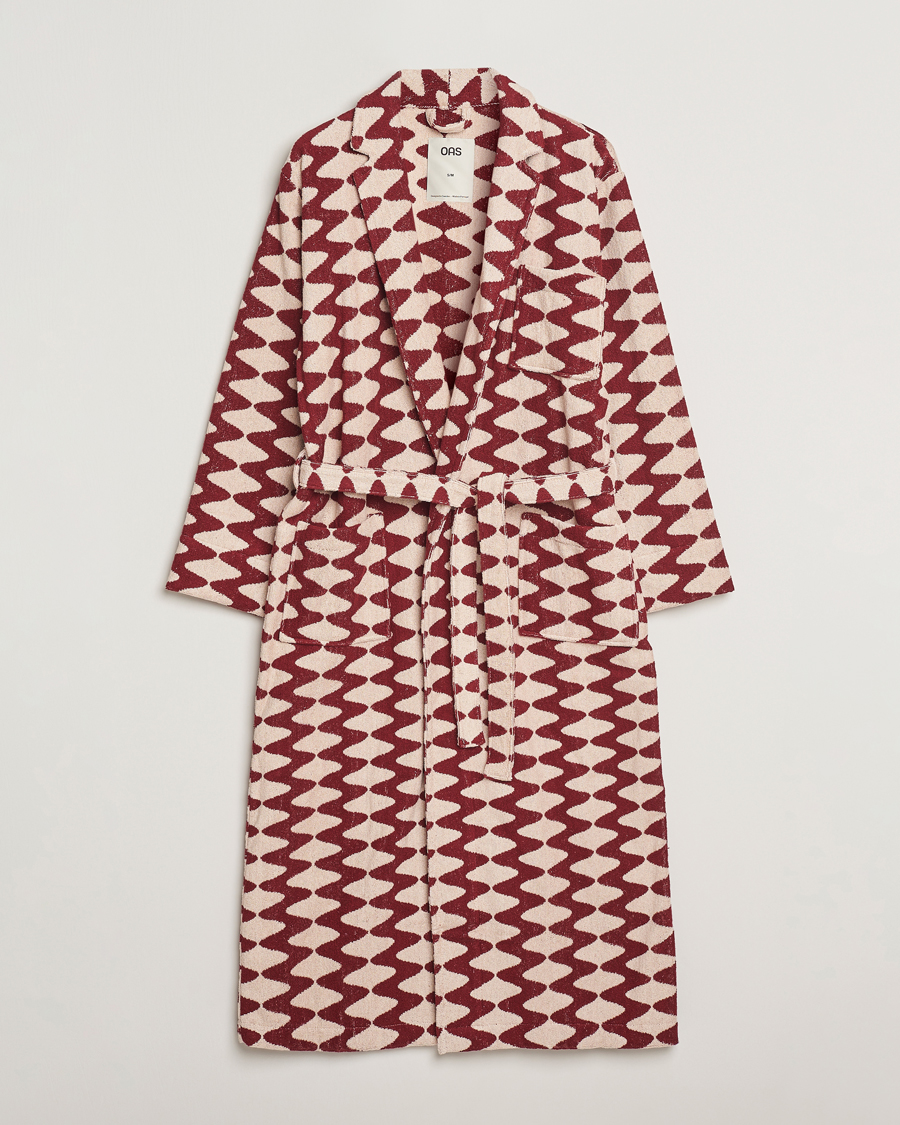 Herren | Schlafanzüge & Bademäntel | OAS | Forest Waver Long Robe Big Lauda