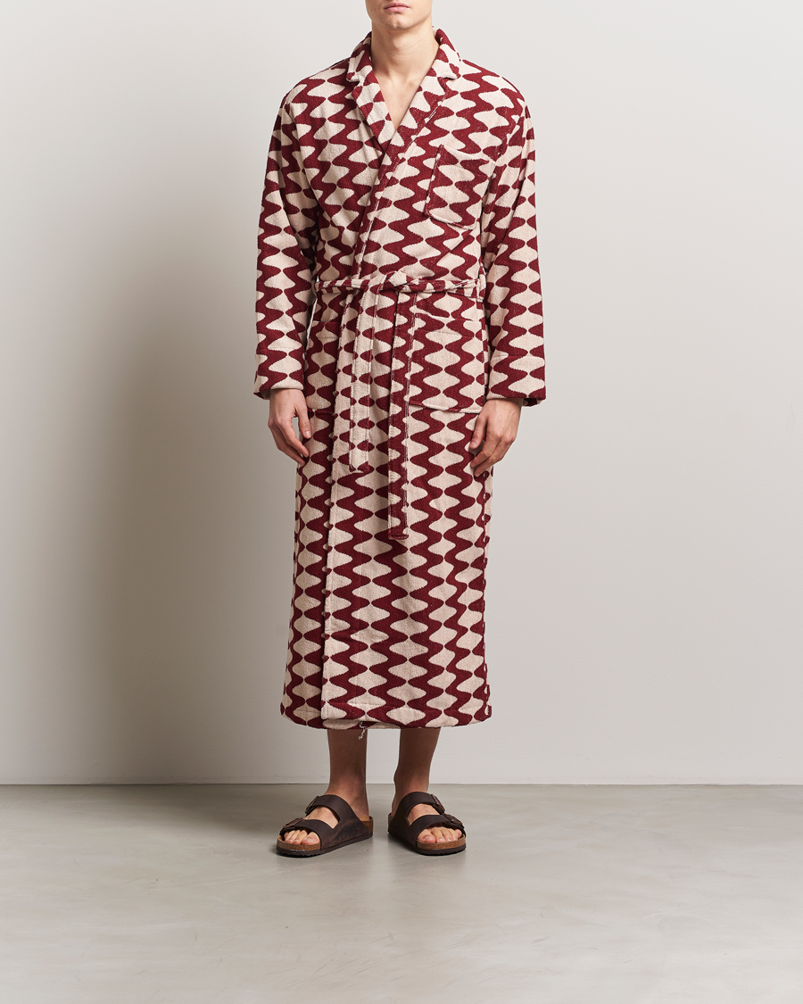 Herren | Schlafanzüge & Bademäntel | OAS | Forest Waver Long Robe Big Lauda
