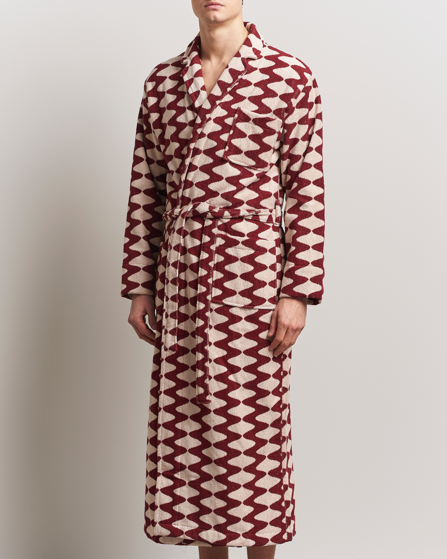 Herren | Schlafanzüge & Bademäntel | OAS | Forest Waver Long Robe Big Lauda