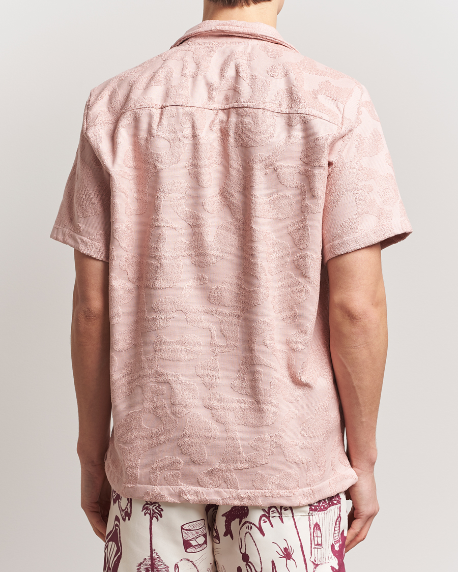 Herren | Hemden | OAS | Short Sleeve Cuba Terry Shirt Blush Puzzlotec