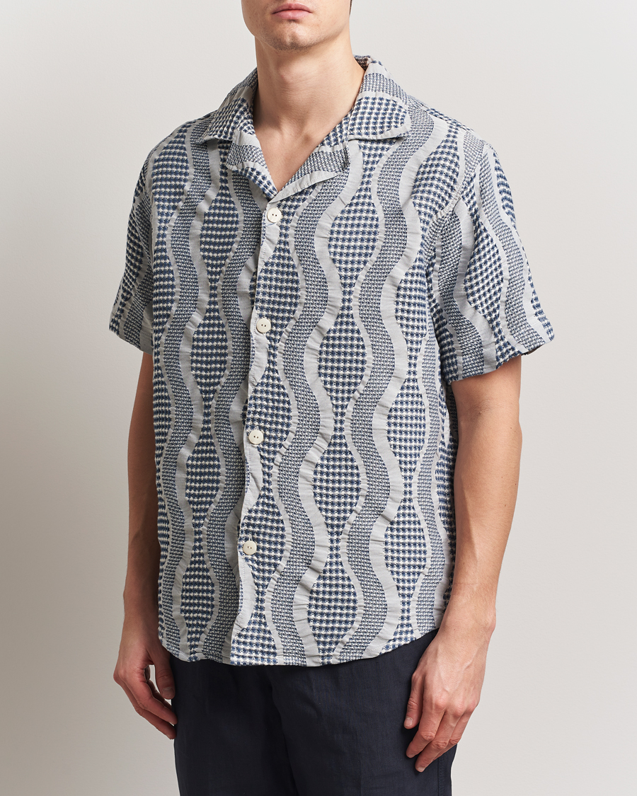 Herren | Hemden | OAS | Cuba Waffle Shirt Coma