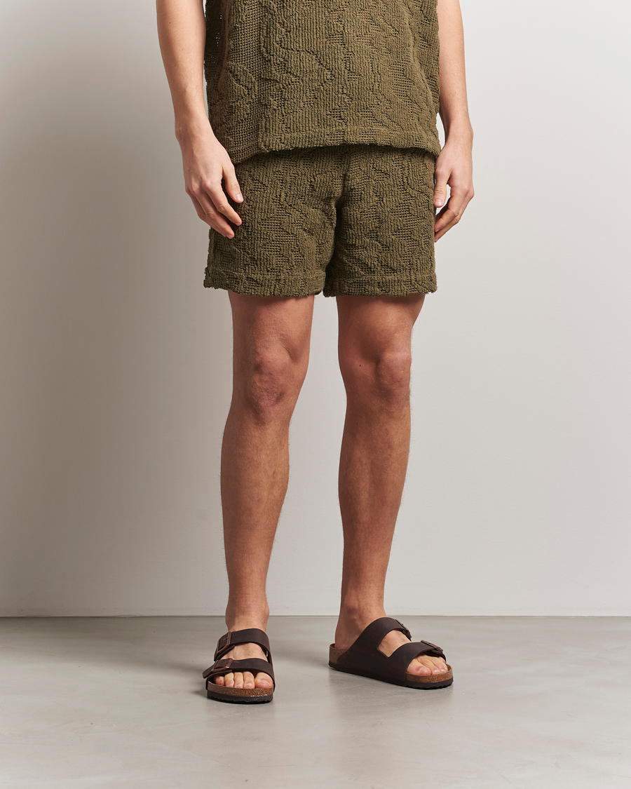 Herren | Shorts | OAS | Cuba Crochet Shorts Pine Verve