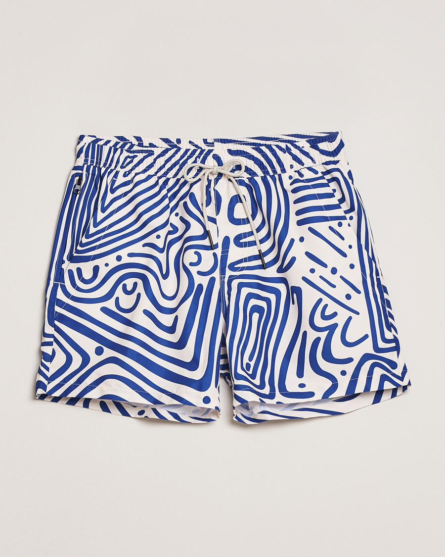 Herren | Badehosen | OAS | Printed Swimshorts Eldovado